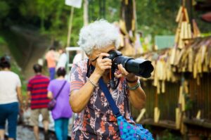 grandma, sony, dslr